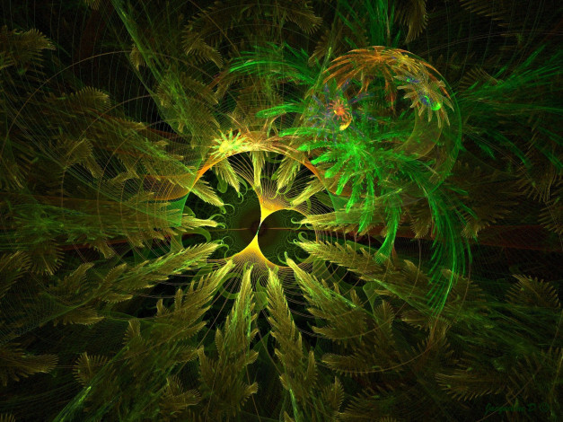 Обои картинки фото 3д, графика, fractal, фракталы, абстракция, узор, фон, тёмрый