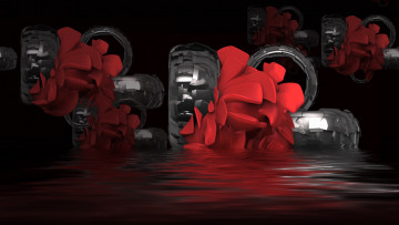 Картинка 3д графика abstract абстракции узор