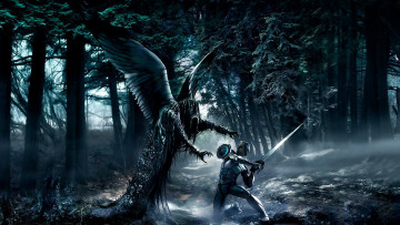 Картинка фэнтези демоны существо лес