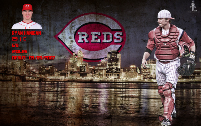 Обои картинки фото ryan, hanigan, спорт, бейсбол, игрок