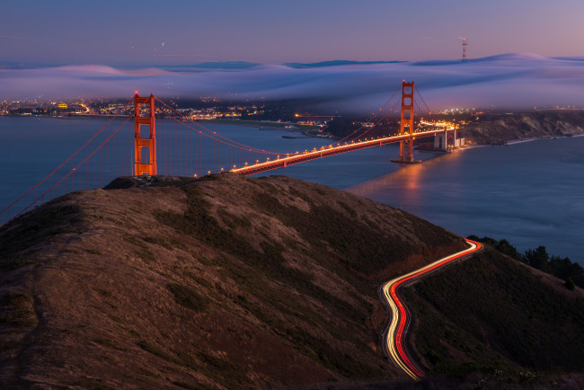 Обои картинки фото города, сан, франциско, сша, америка, тихий, океан