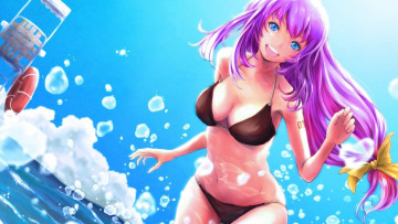 Картинка аниме vocaloid девушка