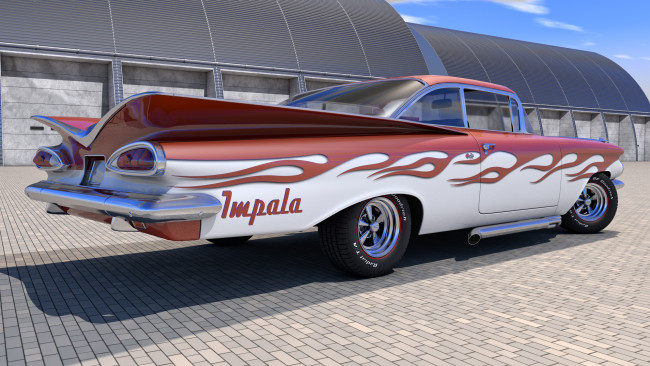 Обои картинки фото автомобили, 3д