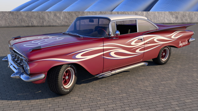 Обои картинки фото автомобили, 3д