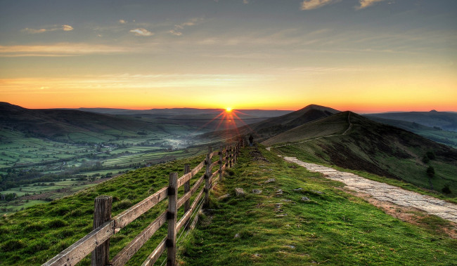 Обои картинки фото природа, восходы закаты