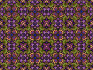 Картинка 3д+графика фракталы+ fractal узор фон цвета