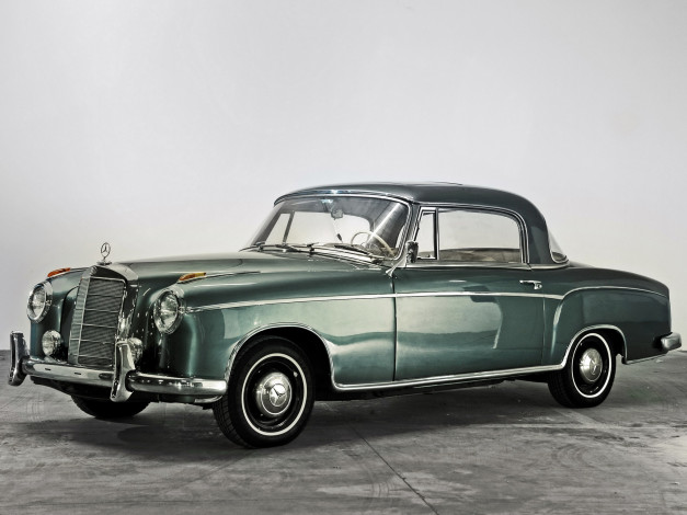 Обои картинки фото mercedes-benz 220 se coupe, автомобили, mercedes-benz, mercedes