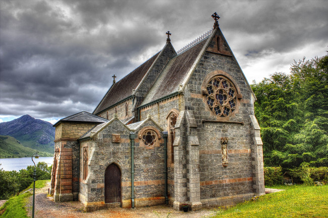 Обои картинки фото st mary`s & st finnan`s, города, - католические соборы,  костелы,  аббатства, костел