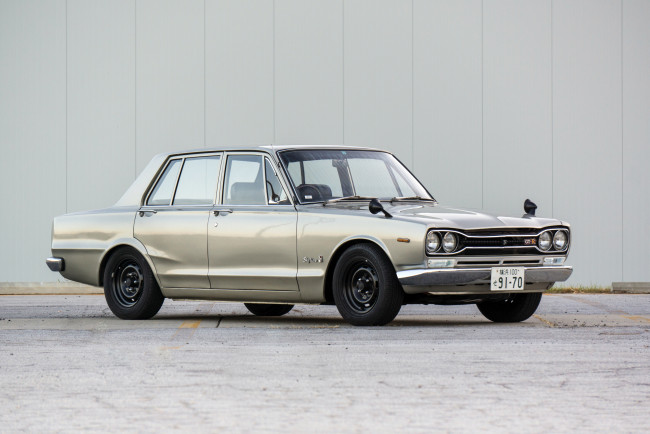 Обои картинки фото nissan skyline 2000gt-r sedan, автомобили, nissan, datsun, skyline