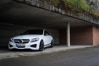 Картинка автомобили mercedes-benz lorinser c 450 2015г amg sport w205