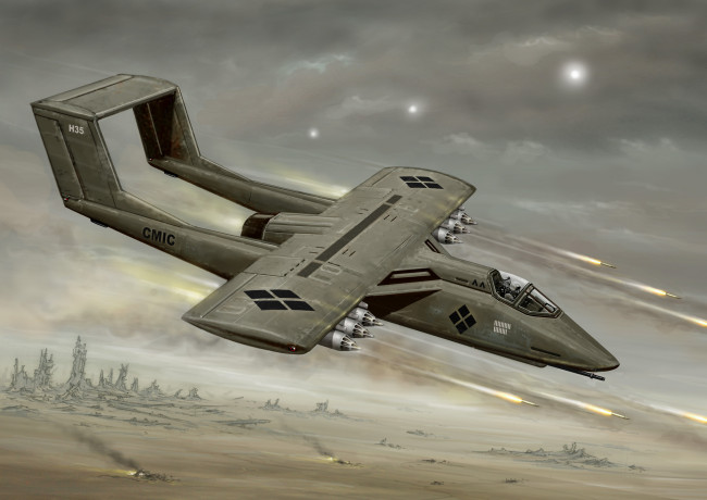 Обои картинки фото рисованное, авиация, полет, самолет