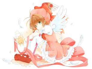 Картинка аниме card+captor+sakura девушка фон взгляд
