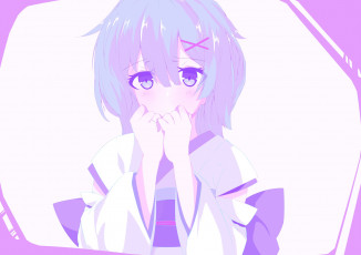 Картинка аниме re +zero+kara+hajimeru+isekai+seikatsu взгляд девушка фон