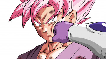 Картинка аниме dragon+ball парень фон взгляд