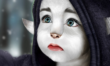 Картинка фэнтези существа взгляд