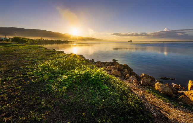 Обои картинки фото природа, восходы, закаты, рассвет