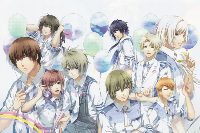 Обои картинки фото аниме, norn9, парни