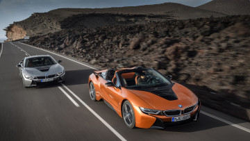 Картинка bmw+i8+roadster+and+coupe+2019 автомобили bmw roadster i8 2019 coupe