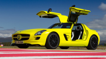 Картинка mercedes-benz+sls+amg+e-cell+concept+2010 автомобили mercedes-benz sls amg e-cell concept 2010