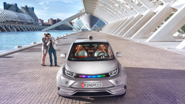 Картинка rinspeed+budii+based+on+bmw+i3+2015 автомобили rinspeed budii 2015 i3 based bmw