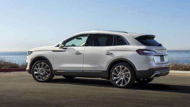 Обои картинки фото lincoln nautilus 2019, автомобили, lincoln, nautilus, 2019, внедорожник, белый