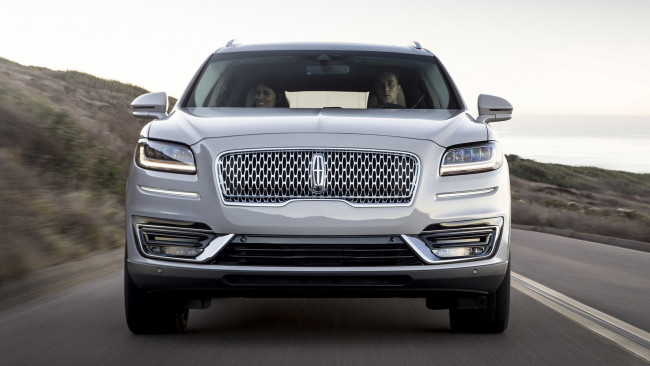 Обои картинки фото lincoln nautilus 2019, автомобили, lincoln, nautilus, 2019, внедорожник, белый