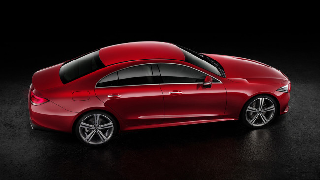 Обои картинки фото mercedes-benz cls 2019, автомобили, mercedes-benz, cls, 2019, красный