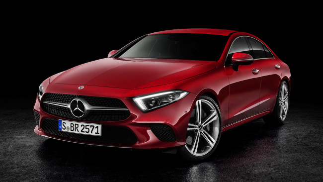 Обои картинки фото mercedes-benz cls 2019, автомобили, mercedes-benz, cls, 2019, красный