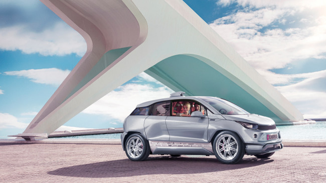 Обои картинки фото rinspeed budii based on bmw i3 2015, автомобили, rinspeed, i3, 2015, bmw, based, budii