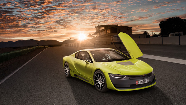 Обои картинки фото rinspeed etos based on bmw i8 2016, автомобили, rinspeed, etos, based, bmw, i8, 2016