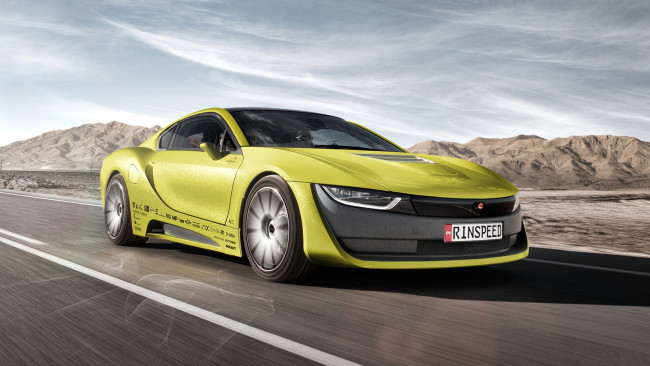 Обои картинки фото rinspeed etos based on bmw i8 2016, автомобили, rinspeed, etos, based, bmw, i8, 2016