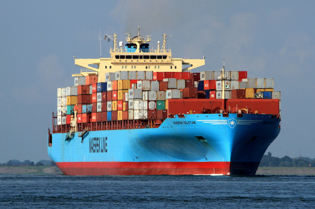 Обои картинки фото корабли, грузовые суда, контейнеровоз