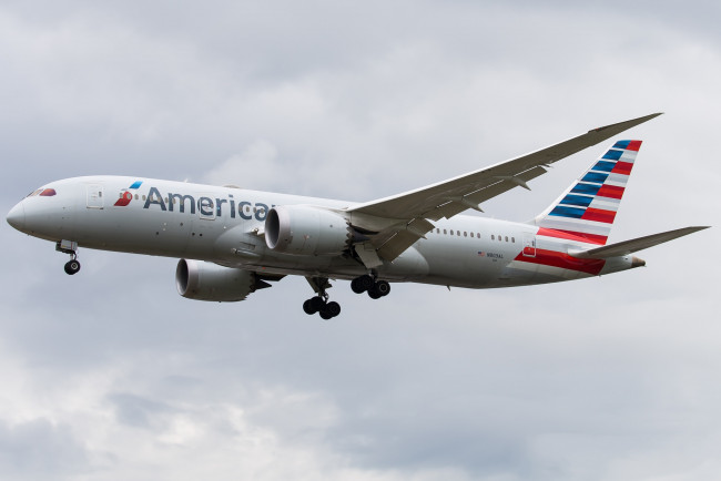 Обои картинки фото boeing 787-8, авиация, пассажирские самолёты, авиалайнер