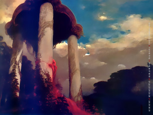 Картинка календари фэнтези 2019 calendar строение приведение небо