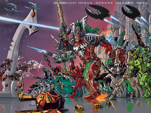 Картинка календари фэнтези 2019 calendar оружие существо