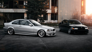 Картинка автомобили bmw e46