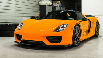 Картинка автомобили porsche 918 spyder