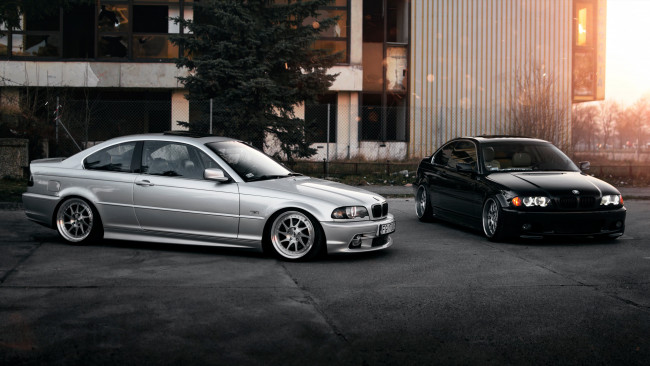 Обои картинки фото автомобили, bmw, e46