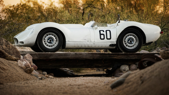 Обои картинки фото автомобили, jaguar, 1958, lister-jaguar, knobbly, prototype