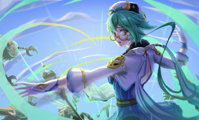 Обои картинки фото аниме, genshin impact, genshin, impact