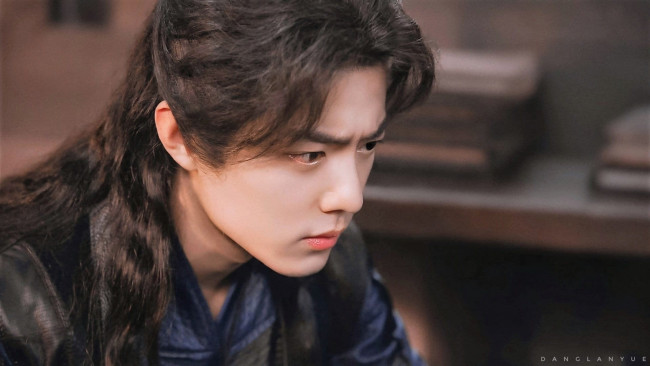 Обои картинки фото кино фильмы, douluo continent, тан, сань, лицо