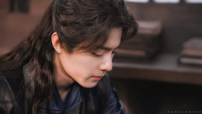 Обои картинки фото кино фильмы, douluo continent, тан, сань, лицо