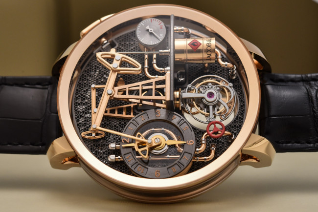 Обои картинки фото jacob & co, бренды, - другое, золото, механизм, роскошь, люкс, jacob, i, co, oil, pump