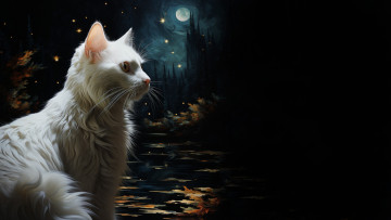 Картинка рисованное животные +коты нейросети графика нейроарт ai art нейронные сети рисунки нейро искусство