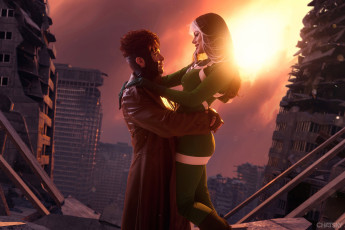 обоя разное, мужчина женщина, грейсон, graysonfin