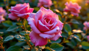 обоя 3д графика, цветы , flowers, розовые, розы