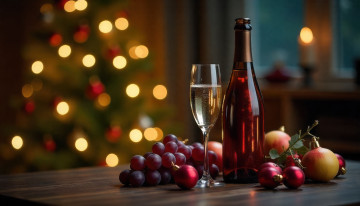 обоя праздничные, - разное , новый год, новогодняя