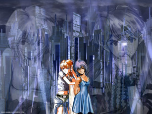 Картинка аниме evangelion