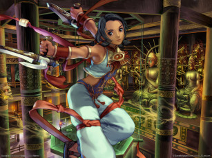 Картинка аниме weapon blood technology