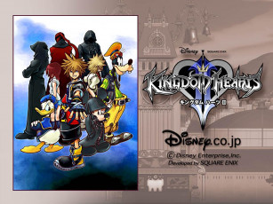 Картинка видео игры kingdom hearts ii